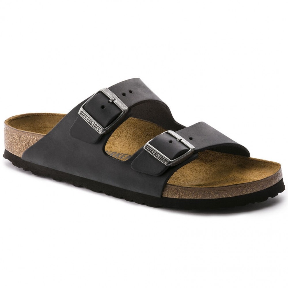 birkenstockarizonablackwaxyleathernormalvidde 31