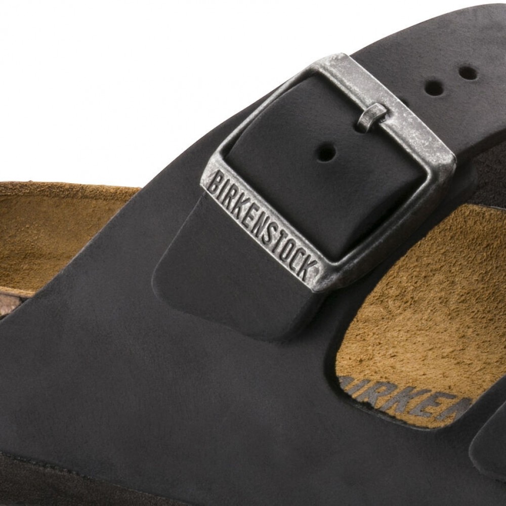 birkenstockarizonablackwaxyleathernormalvidde 37